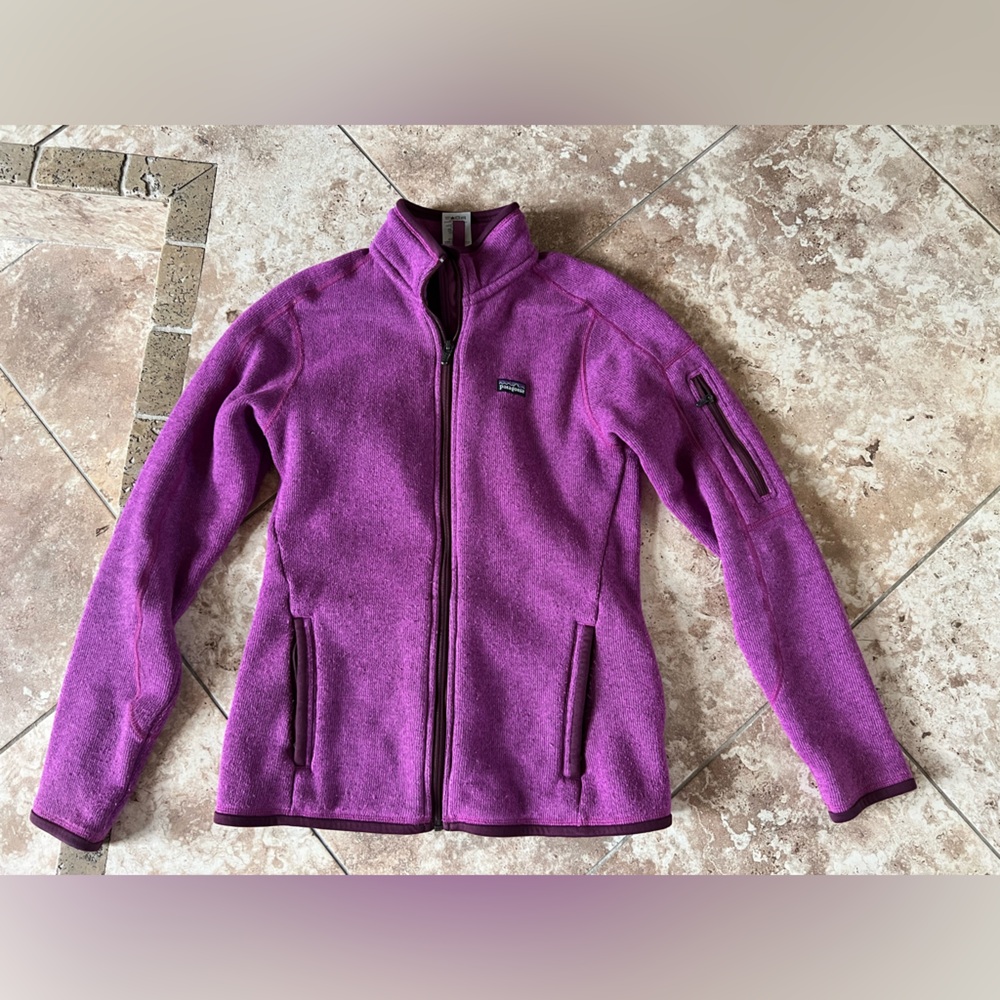 Patagonia Better Weather Full Zip Size Small. EUC